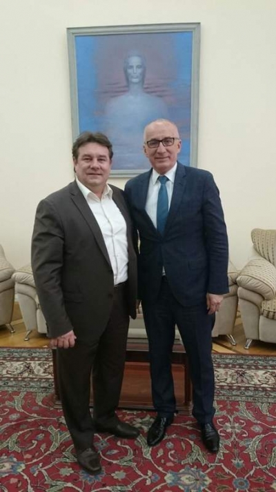 Primarul Galaţiului a avut discuţii la Moscova cu ambasadorul României şi ministrul nostru de Externe