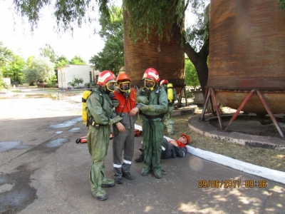 Accident chimic pe platforma siderurgică