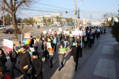 Marşul pentru Viaţă în Arhiepiscopia Dunării de Jos