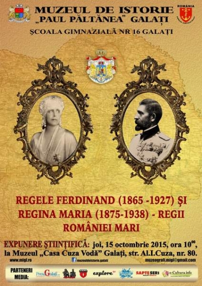 Regele Ferdinand şi Regina Maria (1875-1938) - regii României Mari
