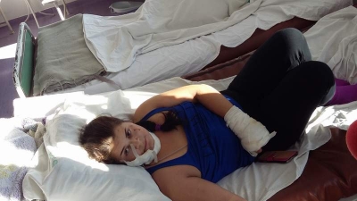 Atacată şi mutilată de concubinul părăsit