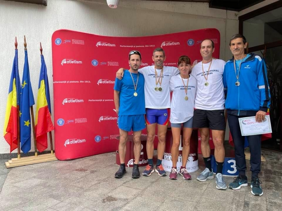 Atleţii Masters gălăţeni, Daniela Ciocan şi Paul Găvănescu au realizat „dubla” la Naţionale