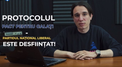 Protocolul dintre PACT pentru Galaţi şi PNL, desfiinţat unilateral