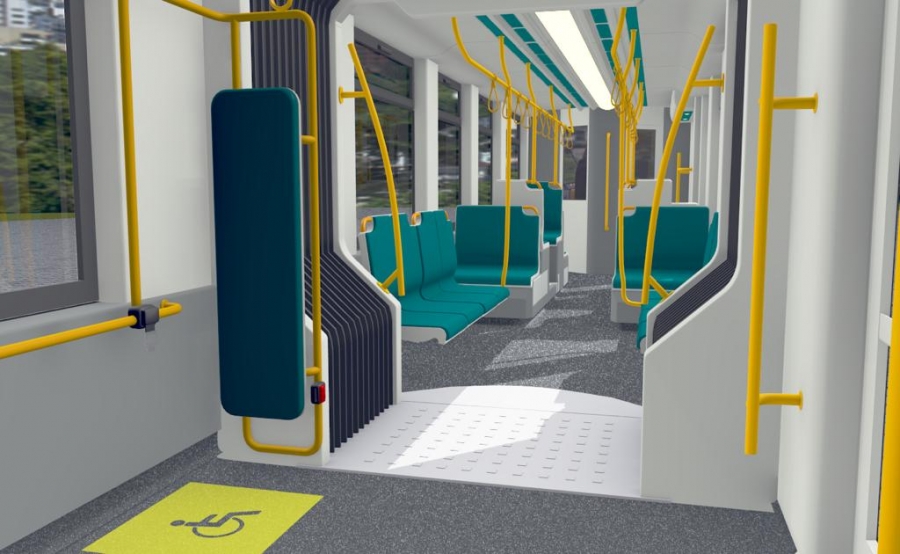 Cum vor arăta noile tramvaie din Galaţi (FOTO)