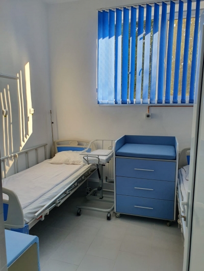 Secţii reabilitate la Spitalul Orăşenesc Târgu Bujor (FOTO)