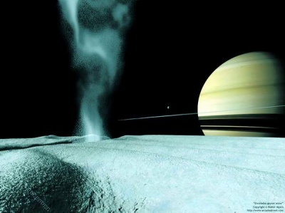Un ocean ascuns sub suprafaţa unui satelit al planetei Saturn ar putea adăposti forme de viaţă