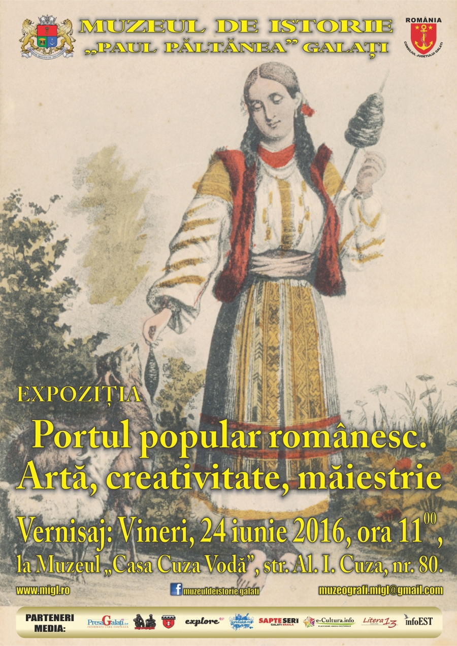 Vernisaj: ”Portul popular românesc. Artă, creativitate, măiestrie”