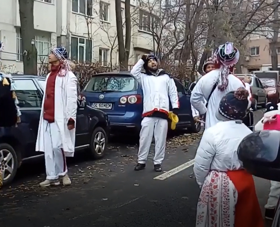 Colindători fără teamă de COVID (VIDEO)