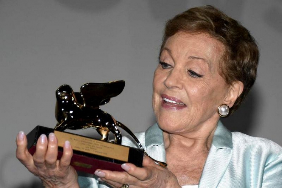 Julie Andrews, premiată pentru întreaga carieră