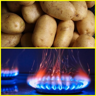 Gazele şi cartofii s-au scumpit ENORM în ultimul an