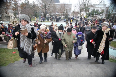 Ziua Culturii Naţionale 2023, la Galaţi: Eminescu, flori şi poezie (FOTO)