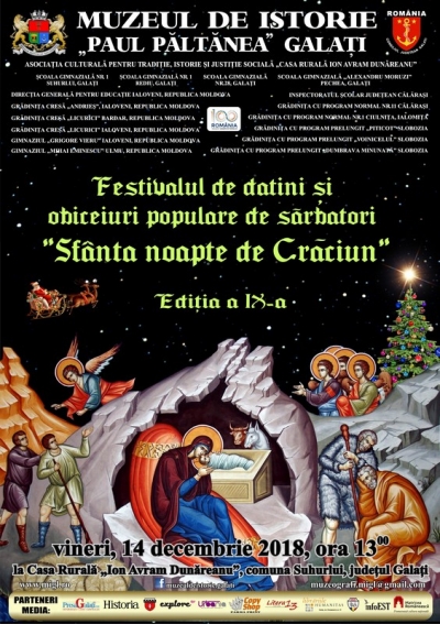 Festival de datini şi obiceiuri populare de sărbători, la Suhurlui