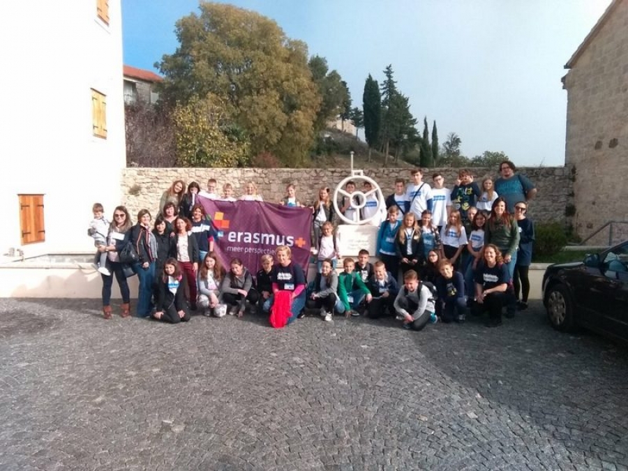 Elevii Şcolii Gimnaziale "Constantin Gh. Marinescu", aventuri în Croaţia într-un proiect Erasmus+