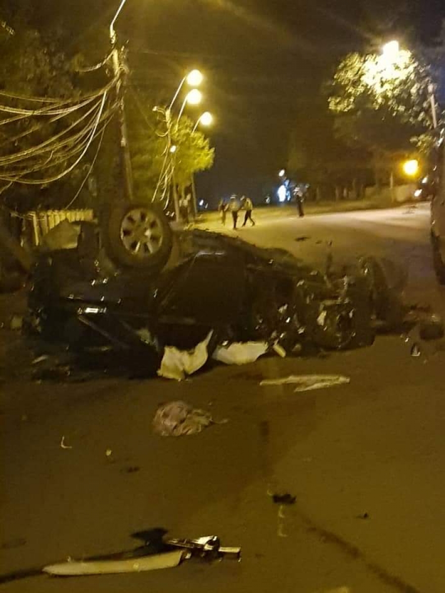 Accident MORTAL pe strada Traian: Viteza i-a curmat viaţa la doar 21 de ani