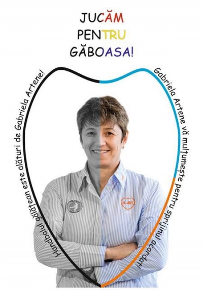 „Jucăm pentru Gabi” cu HC Zalău