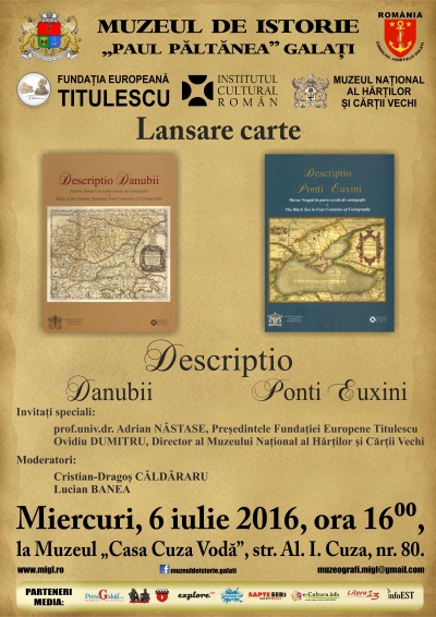 Adrian Năstase vine la Muzeul de Istorie Galaţi, la lansarea unor lucrărilor cartografice