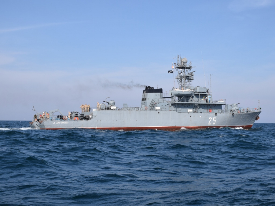 Prima navă militară românească integrată într-o Grupare Navală NATO în anul 2021