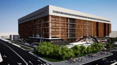 Aşa va arăta noul spital de la Galaţi construit de CJ cu 200 de milioane euro (FOTO)