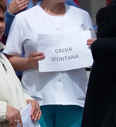 Continuă seria protestelor în spitalele gălăţene