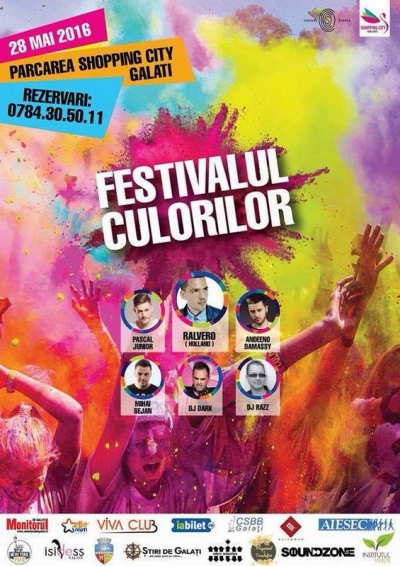 Festivalul Culorilor la Shopping City