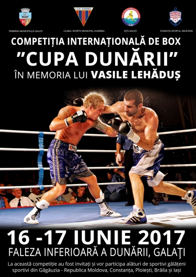 Memorial Vasile Lehăduş: ”Cupa Dunării”, competiţie internaţională de box
