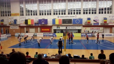 CSM Arcada a pierdut în tie-break turul cu belgienii în CEV Cup