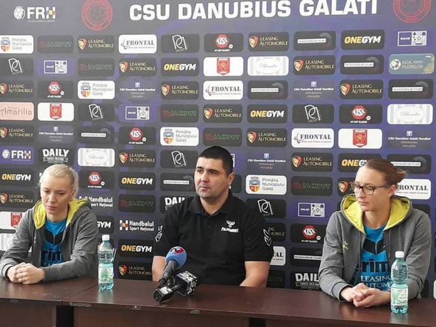 Antrenorul şi jucătoarele de la CSU Danubius nu abandonează lupta şi sunt convinşi că se vor salva de la retrogradare