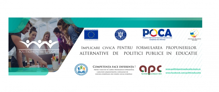 ARGUMENT PENTRU PARTICIPAREA SOCIETĂȚII CIVILE ÎN PROCESE DECIZIONALE 12.09.2019