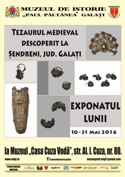 Exponatul lunii: Tezaurul medieval descoperit la Şendreni
