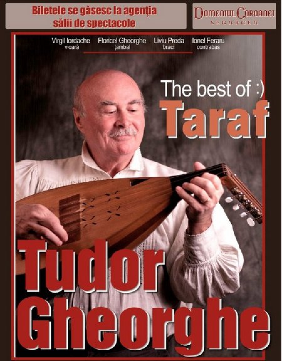 Tudor Gheorghe şi un Taraf, la Tecuci