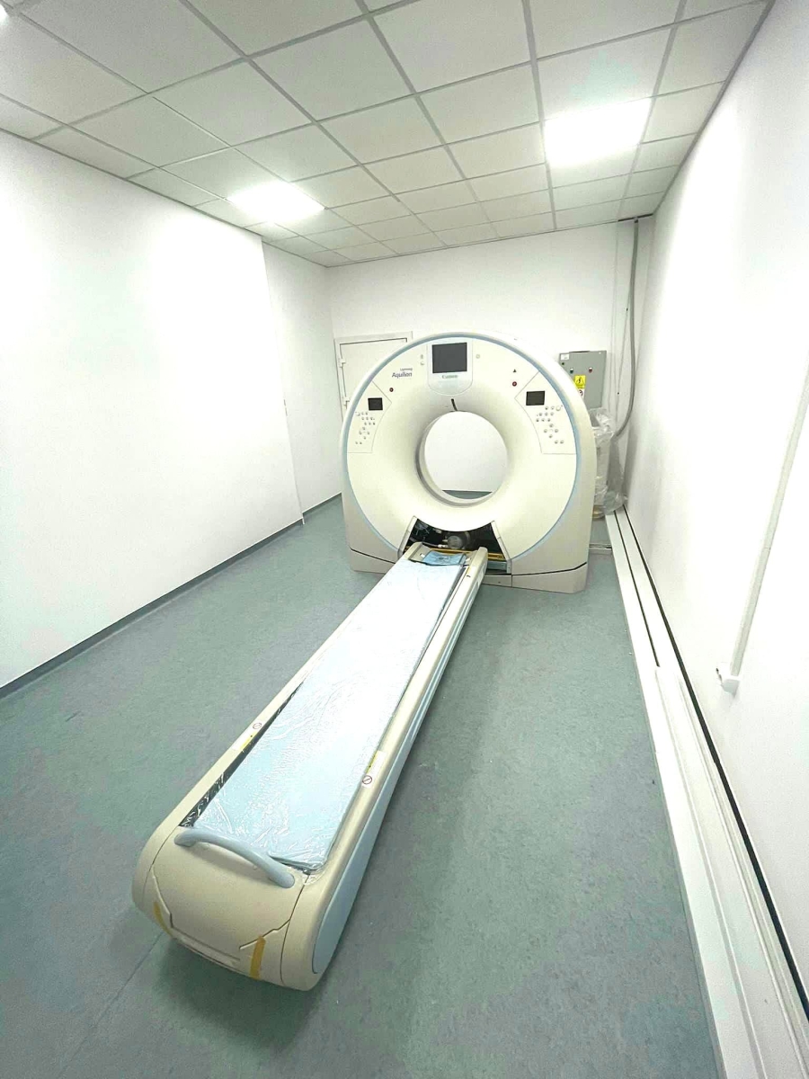 Spitalul Municipal Tecuci a fost dotat cu un computer tomograf de ultimă generaţie