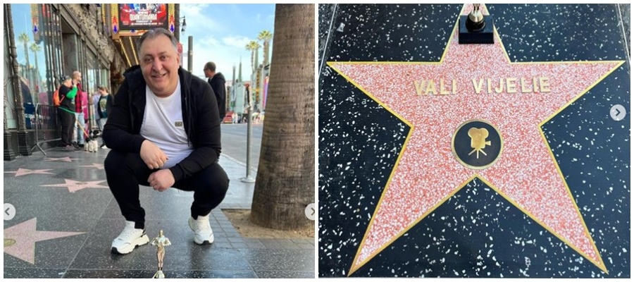 Vali Vijelie are stea pe Walk of Fame la Hollywood