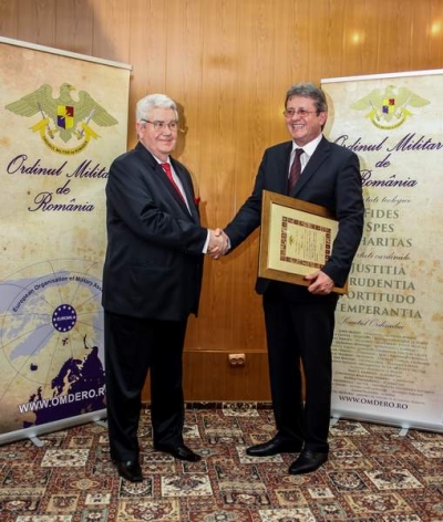 Titlu onorific pentru fondatorul Universităţii „Danubius”