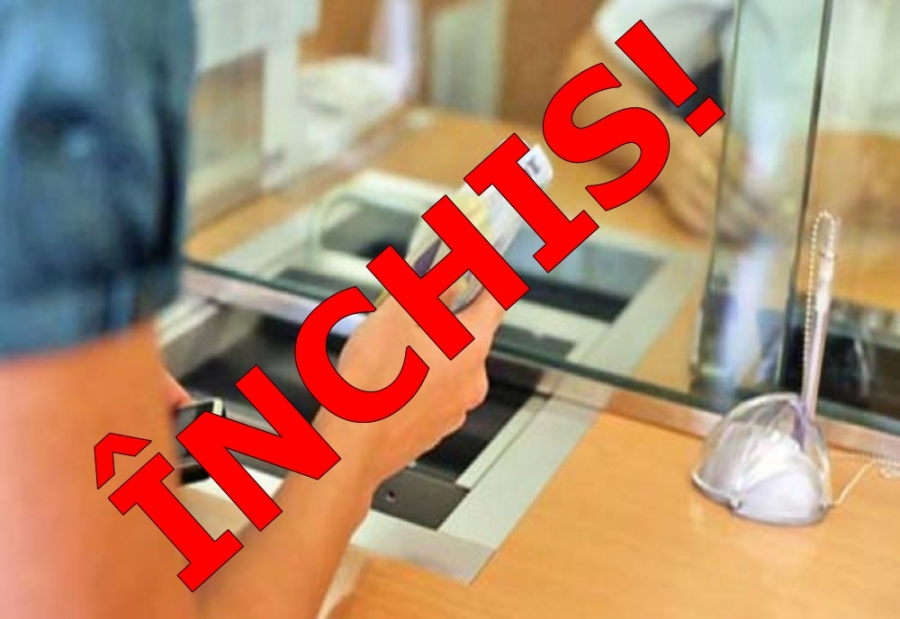 COVID-ul închide centrul de plată a taxelor şi impozitelor din Micro 39