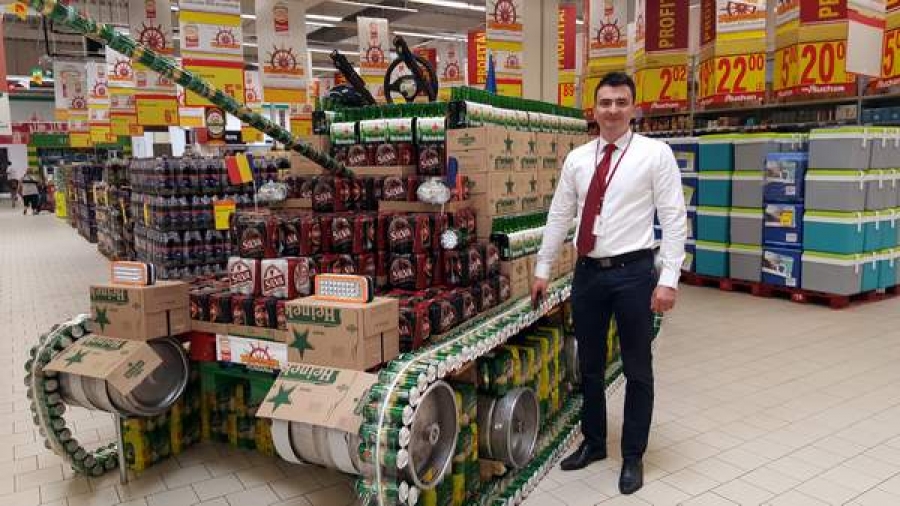 Târg de bere la Auchan
