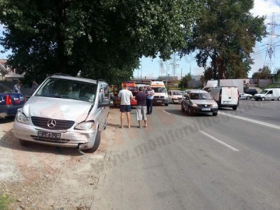 Accident cu trei victime sub Viaduct