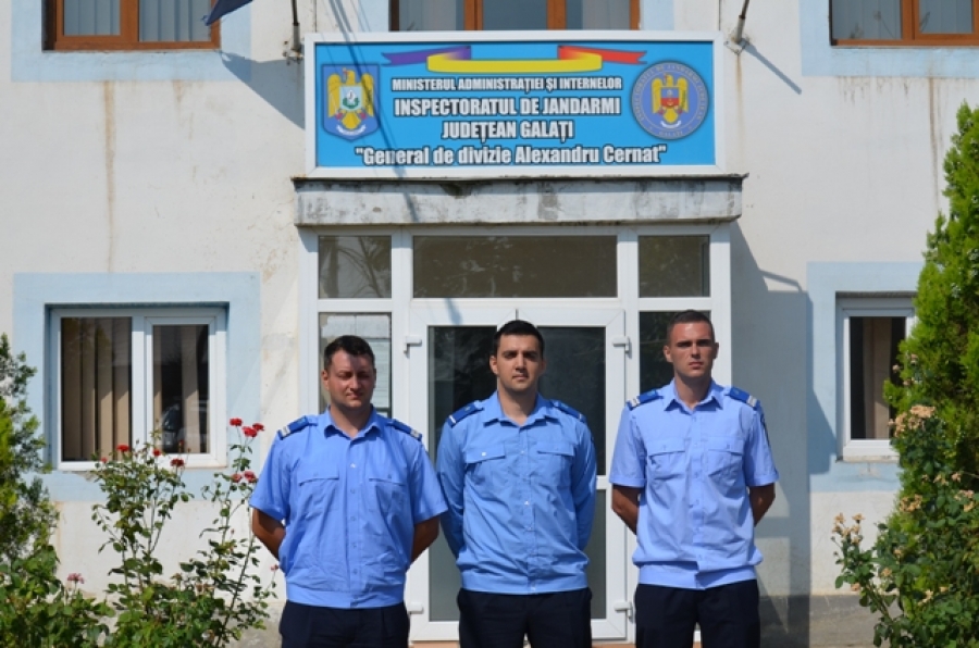 Jandarmii gălăţeni au primit întăriri