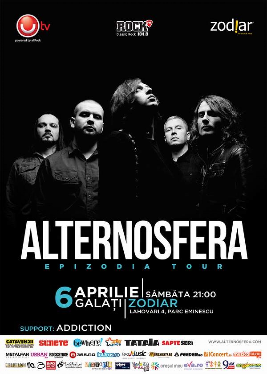 "Alternosfera" şi "Addiction" în Club "Zodiar"