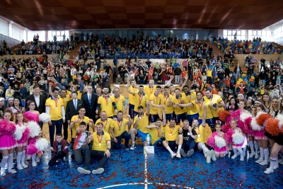 Spectacol grandios cu şi pentru campionii de la CSM Arcada