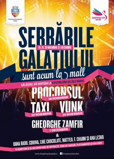 PROGRAM SERBĂRILE GALAŢIULUI 2014