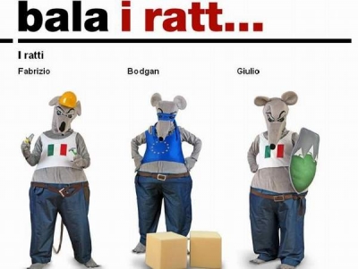 Românii - şoareci hoţi, într-o campanie denigratoare în Elveţia