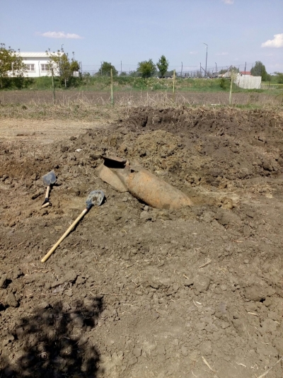 Focșani: Bombă de 500 de kg, detonată
