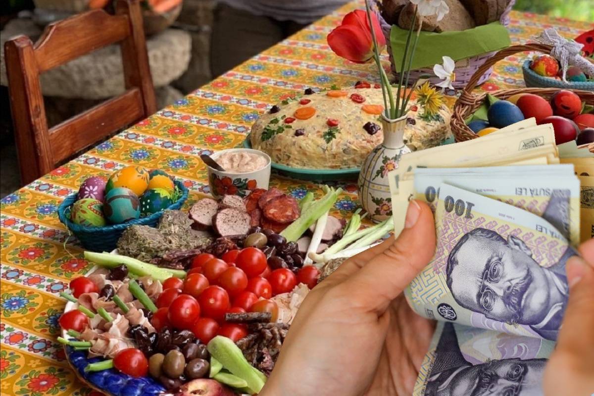 Românii au cumpărat de Paşte mai multă mâncare, dar mai puţine jucării decât anul trecut