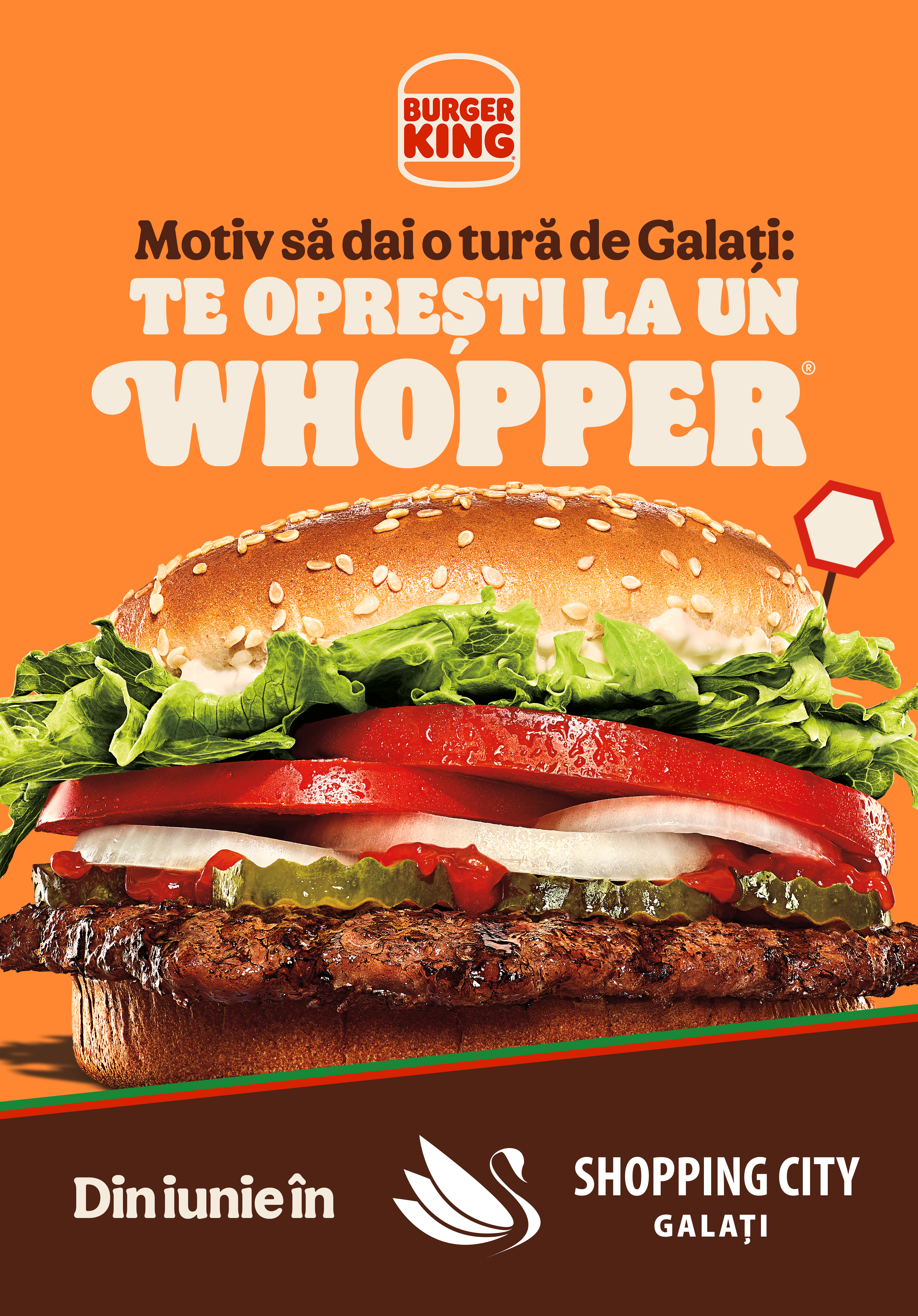 Dacă ești din Galați sau doar în trecere, hai la un Whopper la noul restaurant Burger King din oraș