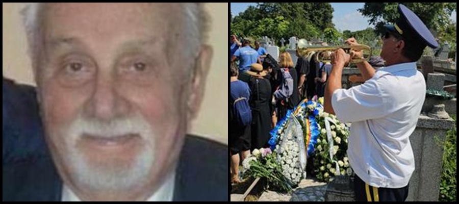 Medicul Ioan Filip înmormântat cu onoruri militare (FOTO/VIDEO)