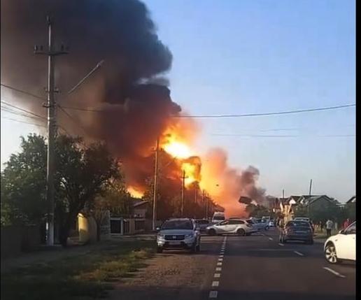 Explozie cu victime multiple la o staţie GPL de lângă Bucureşti 
