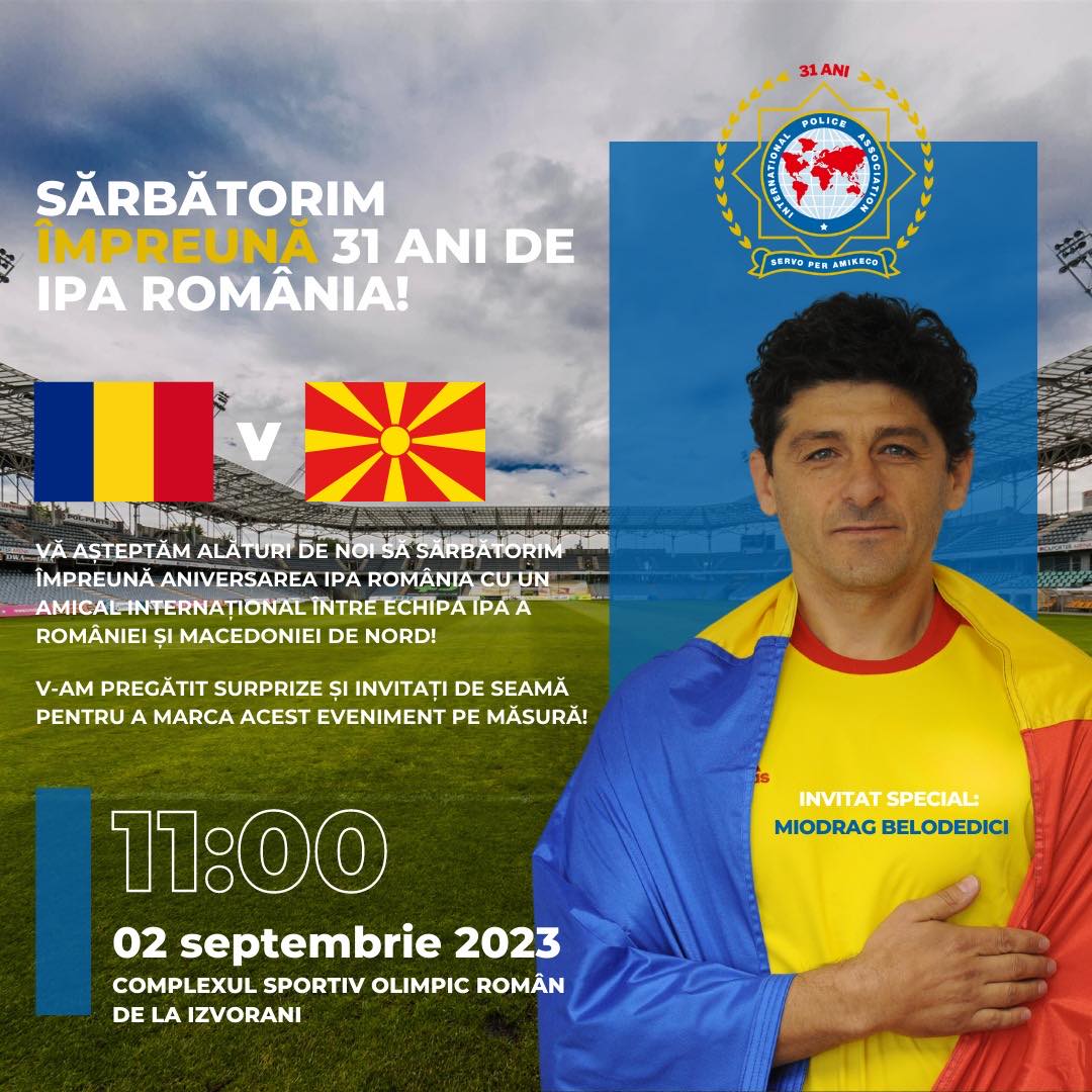 Trei gălăţeni vor juca pentru IPA România în amicalul de gală cu Macedonia de Nord