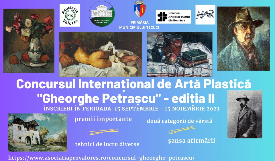 Concurs de artă plastică, cu premii de peste 10.000 lei, la Tecuci