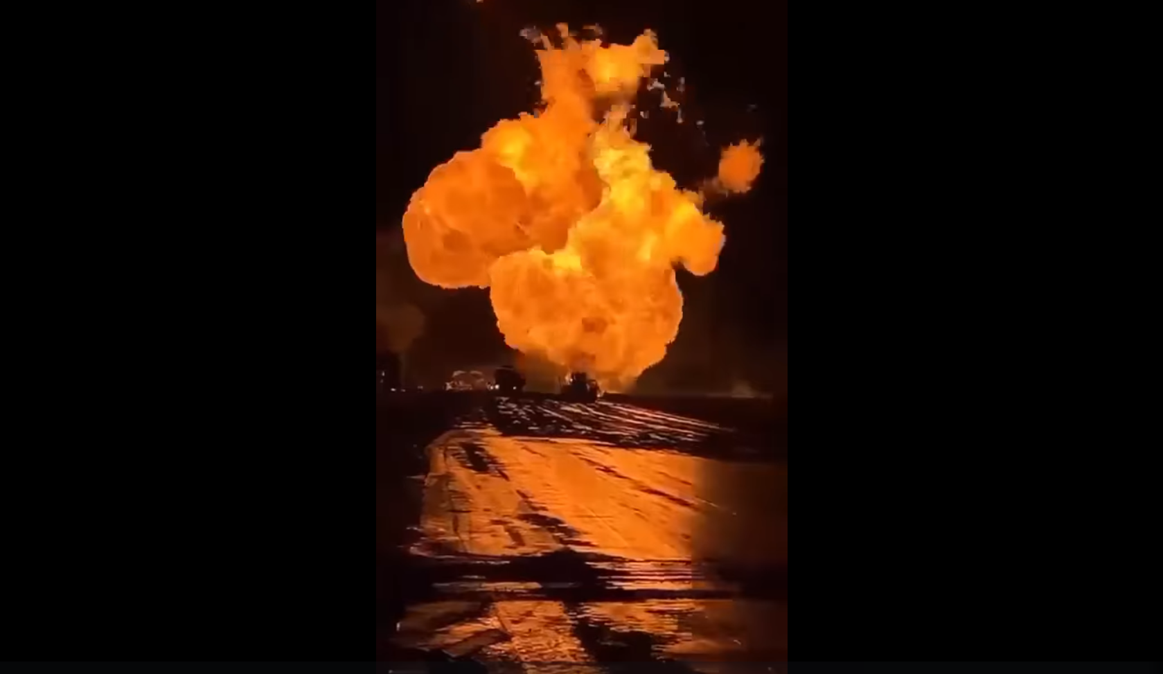 VIDEO: Explozie la magistrala de gaz de la Călimăneşti. Patru oameni au murit