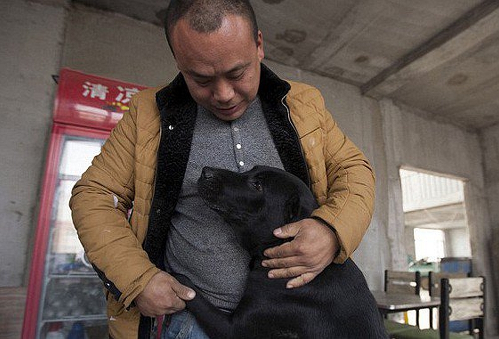 FOTO: Nostalgicul milionar chinez care îşi dedică averea pentru salvarea câinilor străzii
